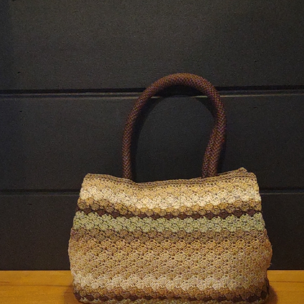 The Sak Medium‎ Multi Color Crocheted  Handbag/Tote
